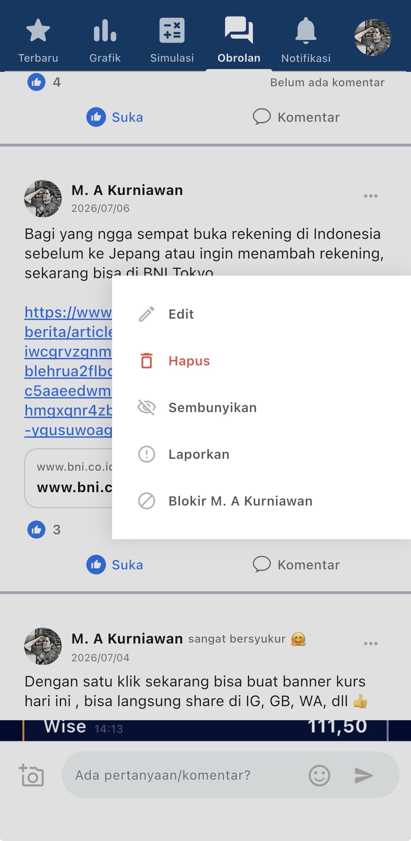 Gambar komentar